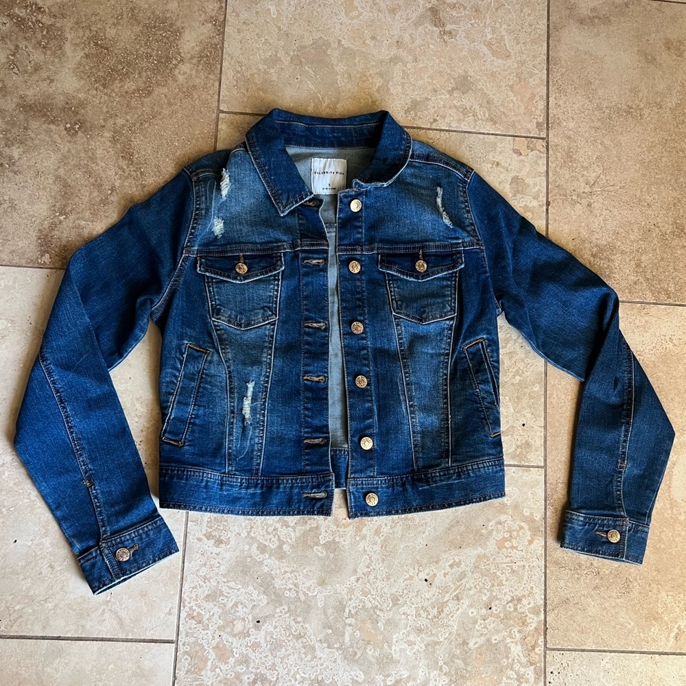 Celebrity Pink jean jacket
